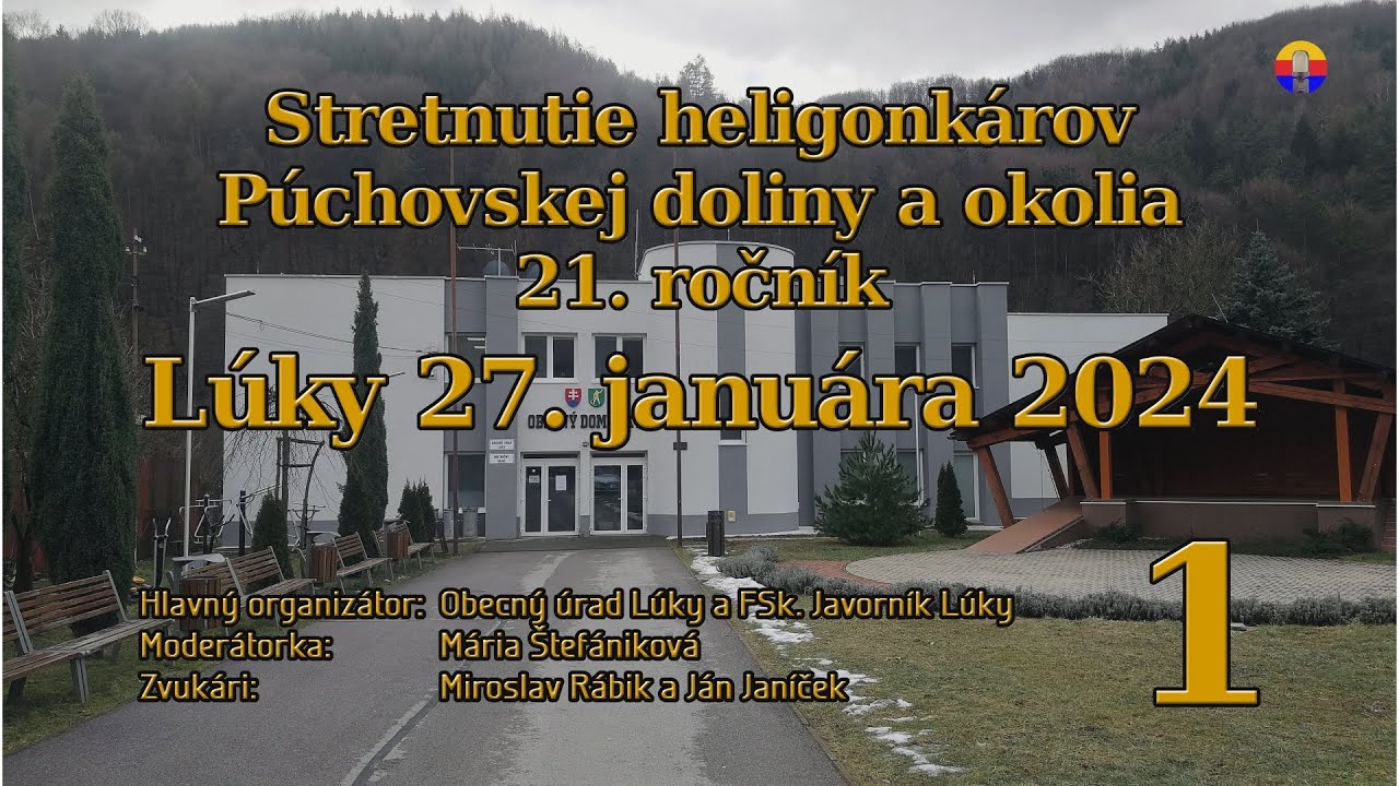 Lúky 27. januára 2024: Stretnutie heligonkárov Púchovskej doliny a okolia, 21. r. — 1. časť.