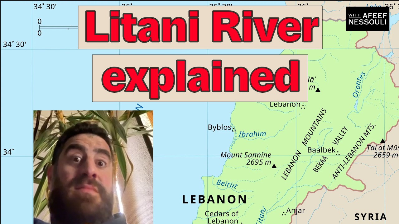 The Importance of the Litani River: A Rant from a Beirut Balcony, while Israel bombs the South