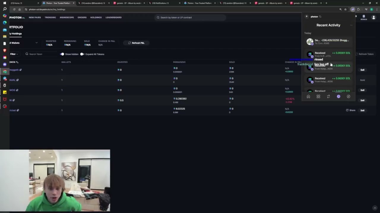 Streamer Loses $100K in Crypto After Live Stream Mistake &ndash; when he show seed phrase