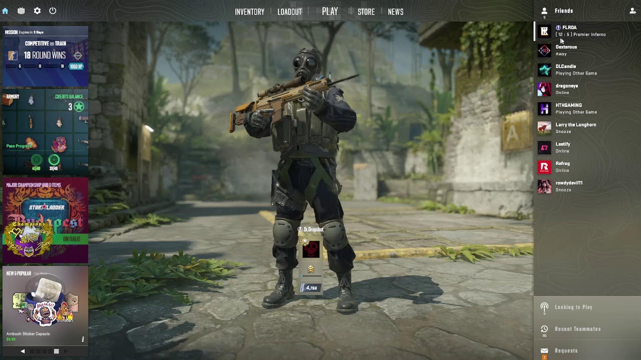 FACEIT GRINDING TODAY!!!!!  LVL3
