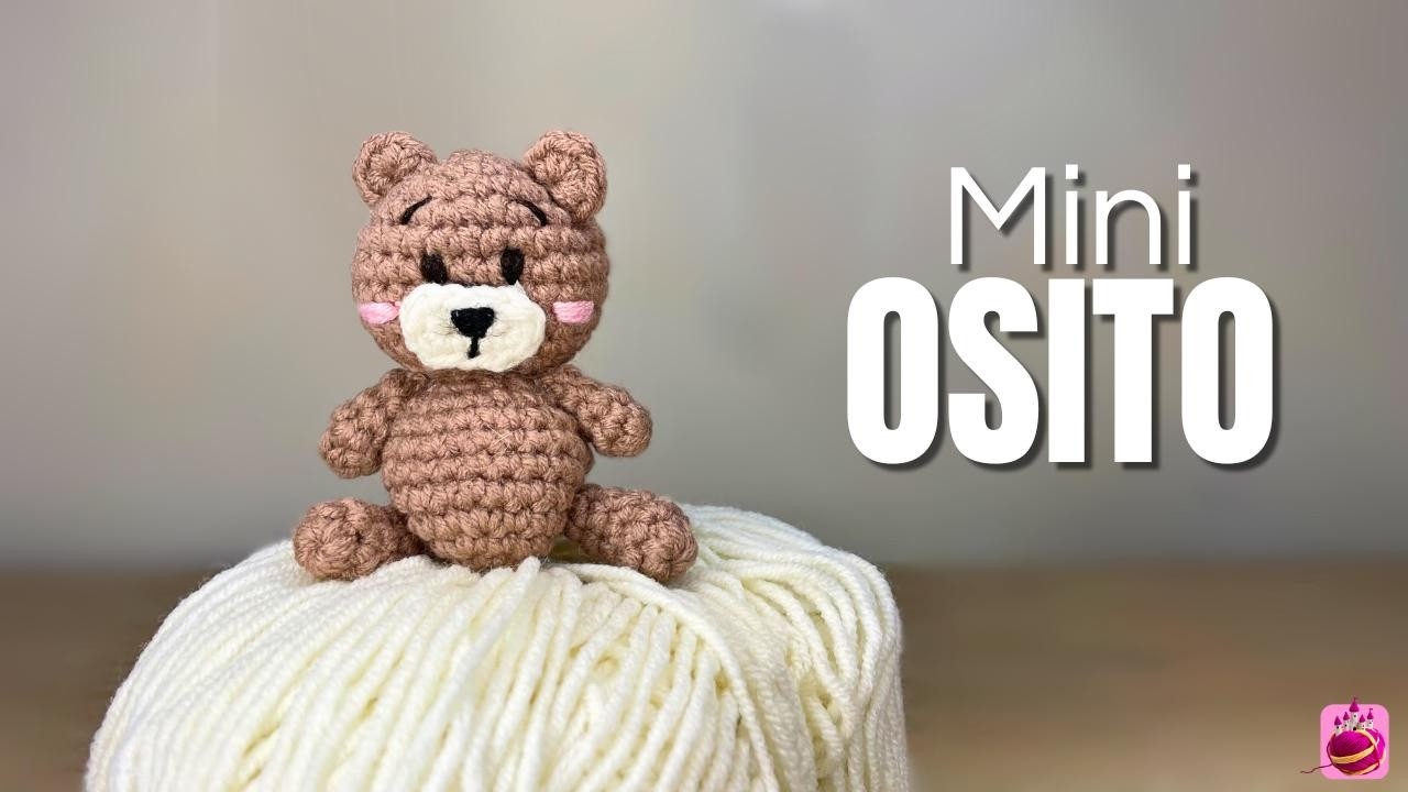 Osito Amigurumi en Crochet 🧶| Souvenir | Tutorial Paso a Paso 