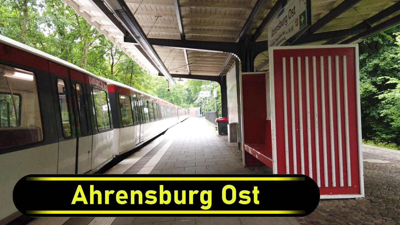 U-Bahn Station Ahrensburg Ost - Hamburg 🇩🇪 - Walkthrough 🚶