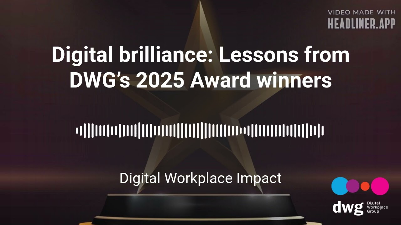 Episode 158: Digital brilliance - Lessons from DWG’s 2025 Award winners
