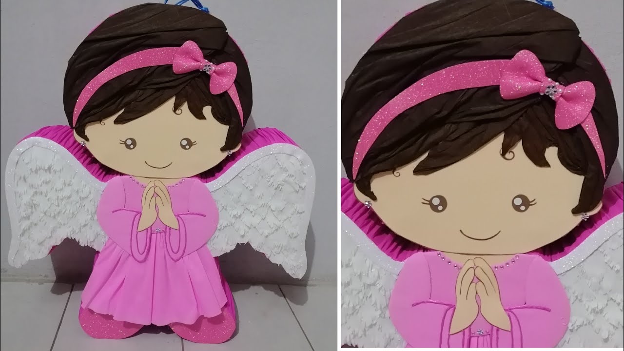 como hacer piñata para bautizó
