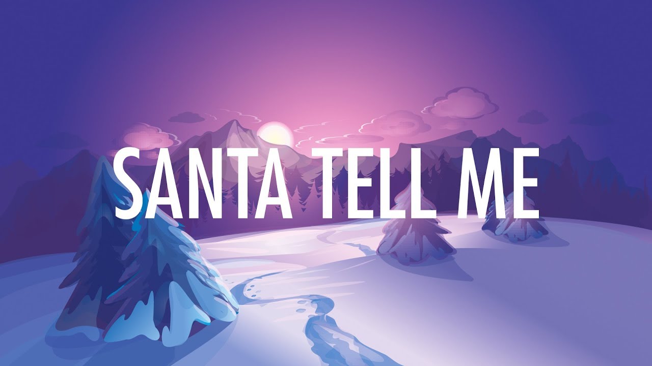 Ariana Grande &ndash; Santa Tell Me (Lyrics) 🎵