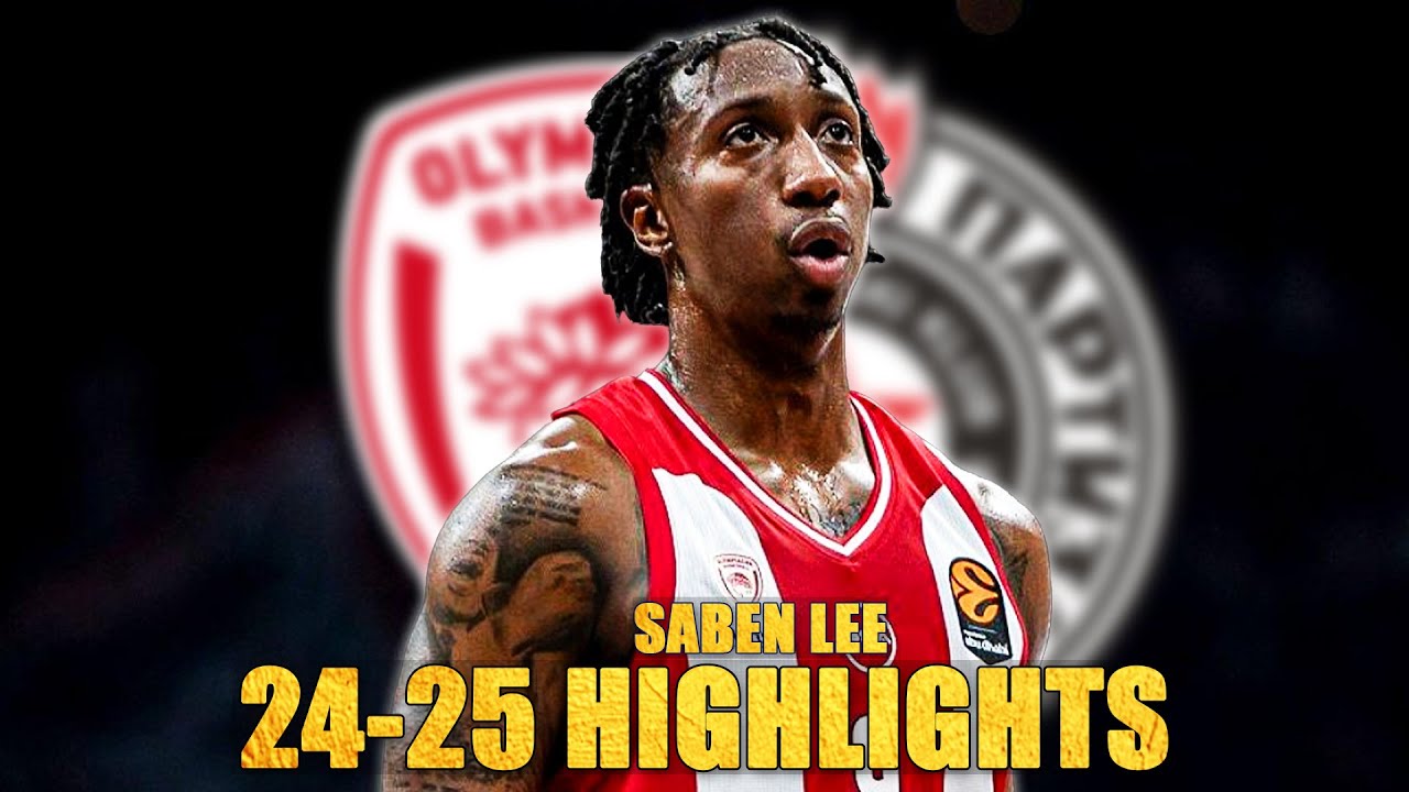 Saben Lee HIGHLIGHTS 24-25 SEASON 🔥  EuroLeague Transfer Shake-Up! 💣