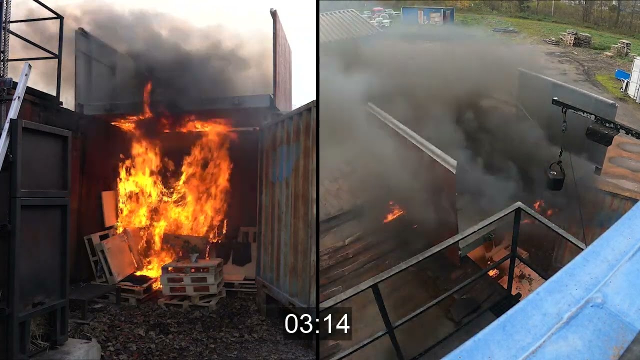 Brandtest balkongplatta Rsyd 231107