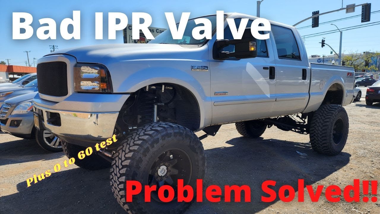 Powerstroke 6.0 NO START IPR VALVE - FIXED