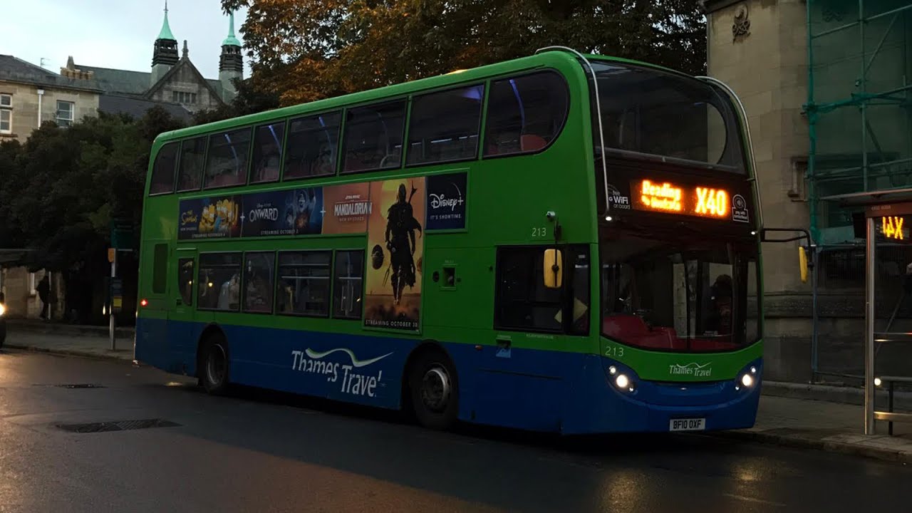 Full Route Visual | X40 | Oxford-Reading