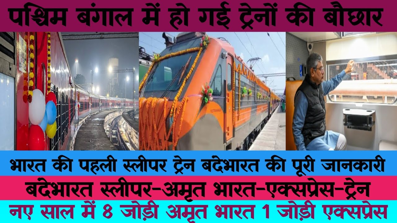 India's FIRST Modern Sleeper Train: Bandhanbharat Express