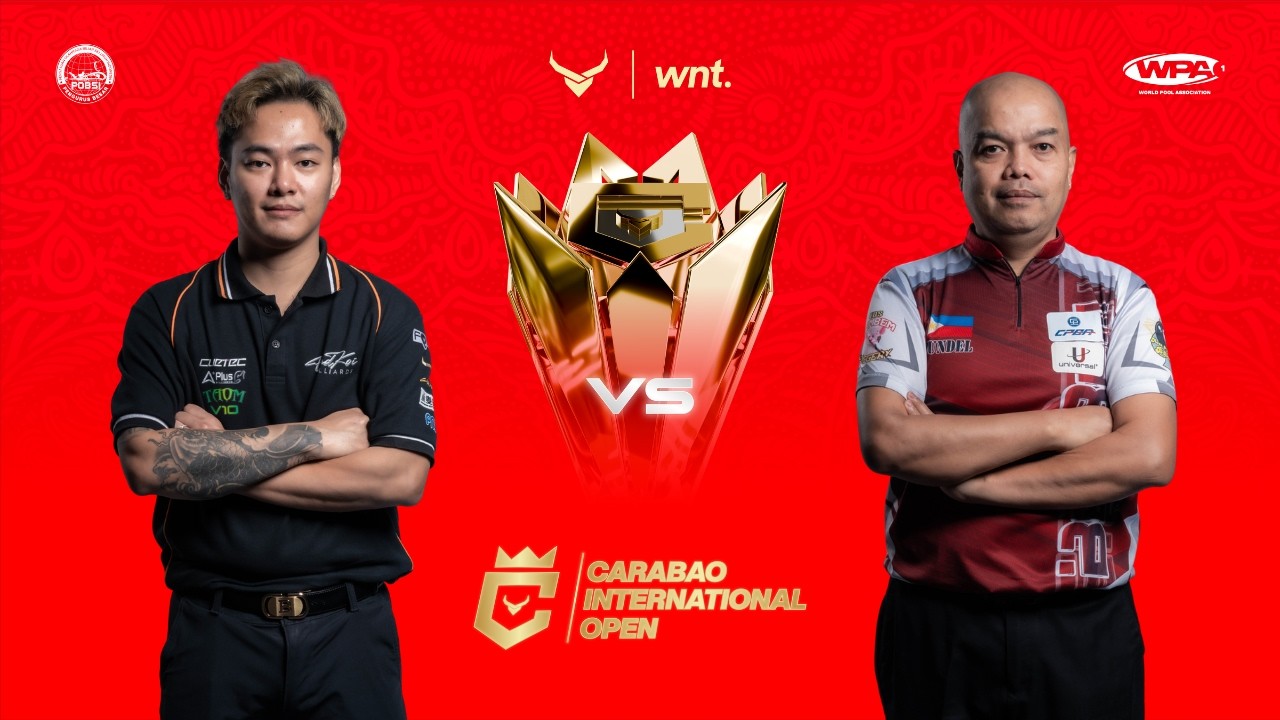 Johann Chua (PHL) Vs Jundel Mazon (PHL) | Last 16 Round | CARABAO INTERNATIONAL OPEN x WNT 2026