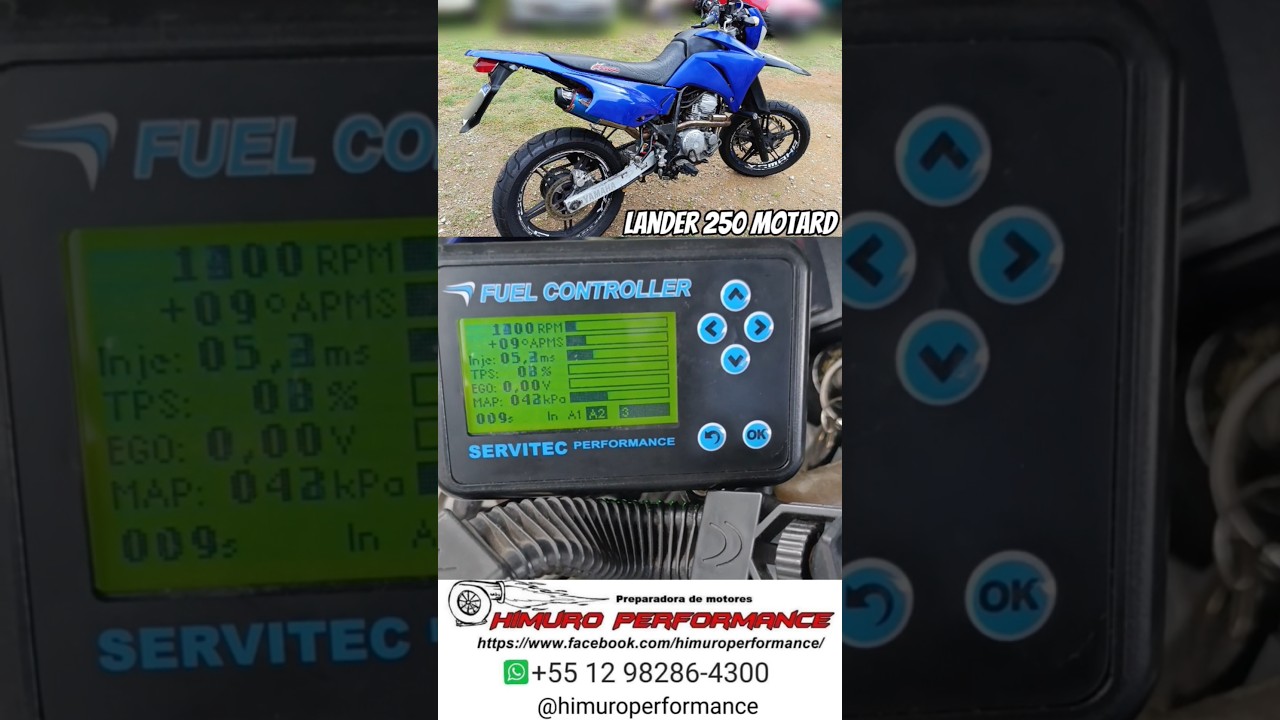 Lander 250 Fuel Controller 🔥 #lander #lander250 #yamaha #servitec #fuelcontroller #moto #motorz&atilde;o