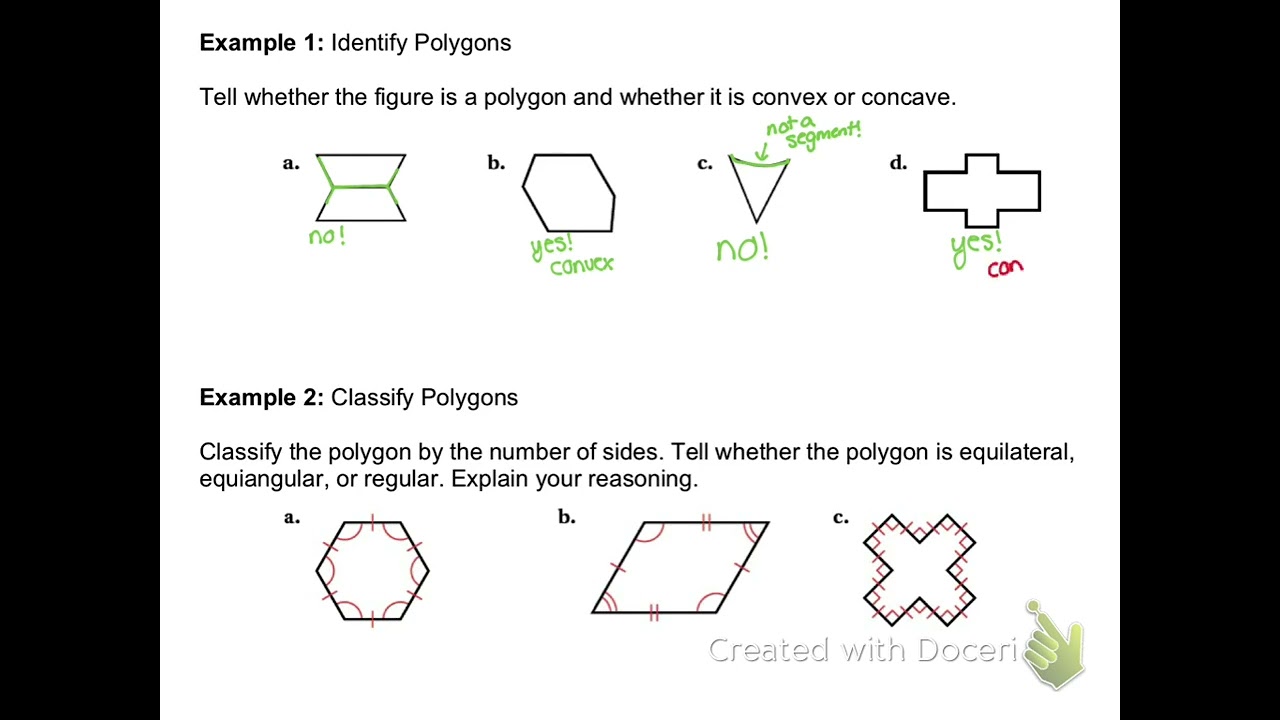 1.6 Classify Polygons