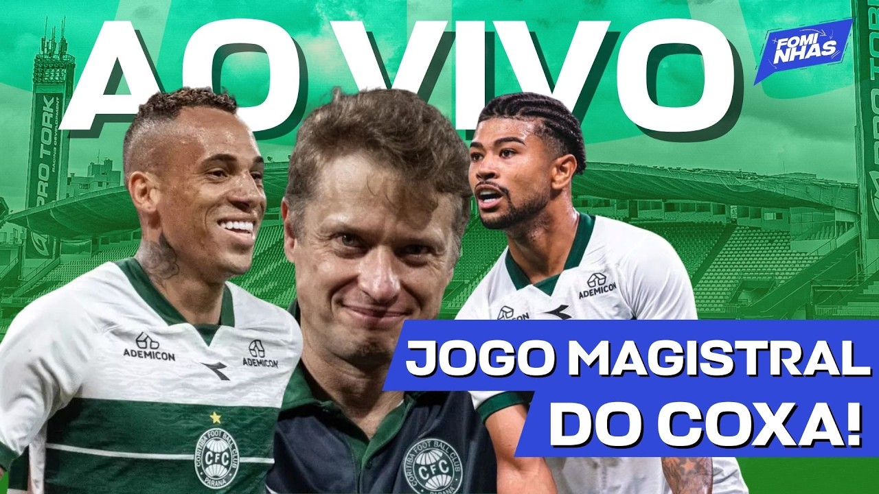 🚨AO VIVO: NÓ TÁTICO! O CORITIBA PODE SONHAR ALTO NA SÉRIE A?