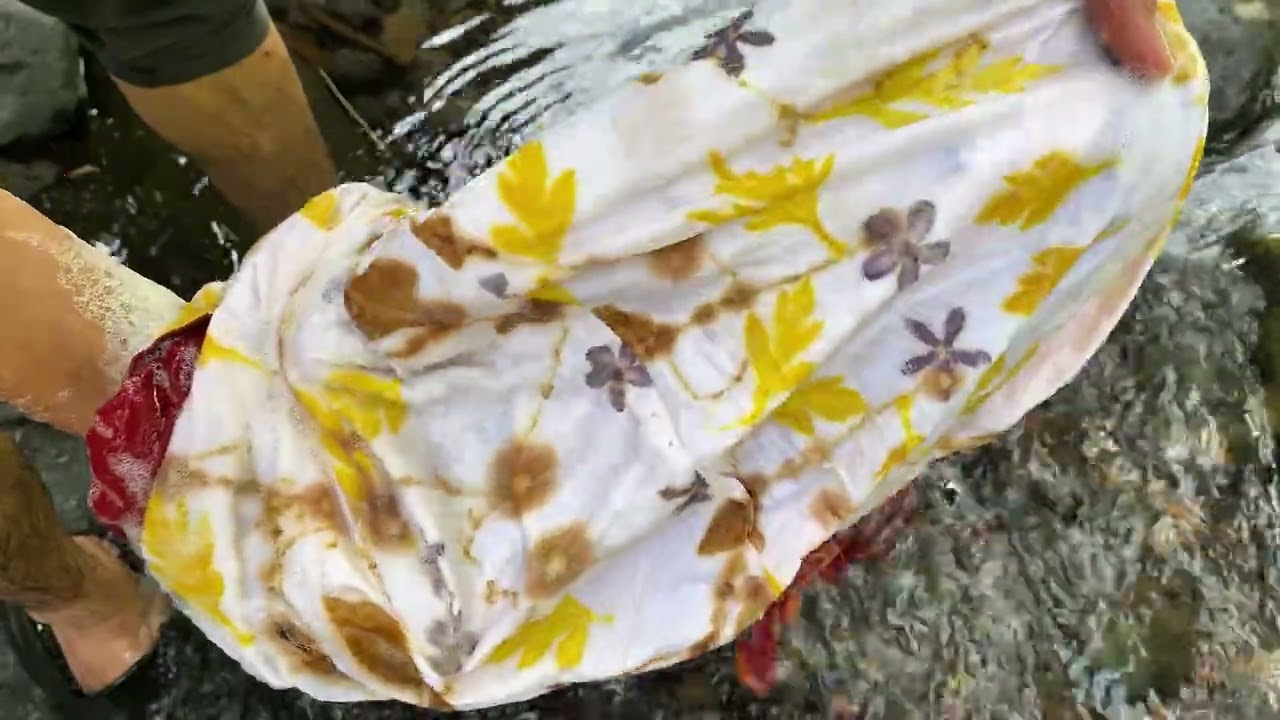 Sustainable tips! || How to wash our ecoprint stuff with SOAPNUTS 