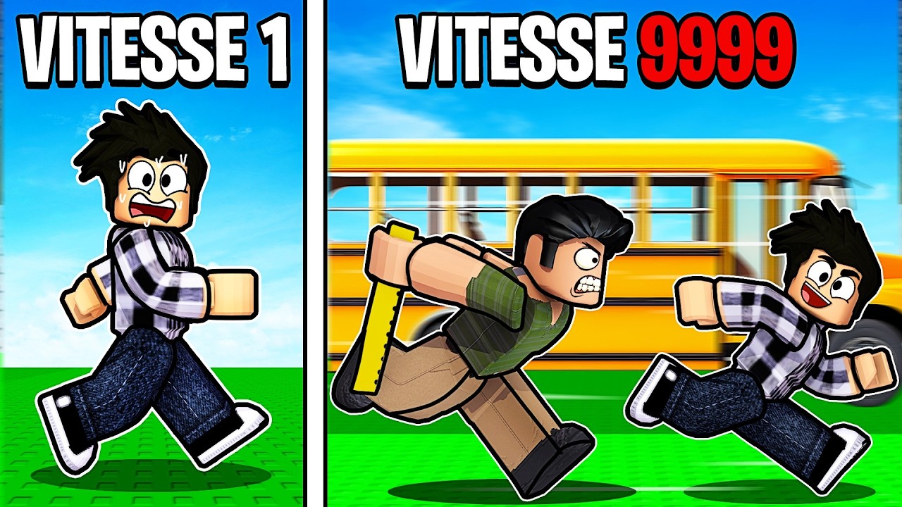 +1 VITESSE pour ÉCHAPPER à 99 JOURS dans la Pire ÉCOLE du PROFESSEUR 🖋️