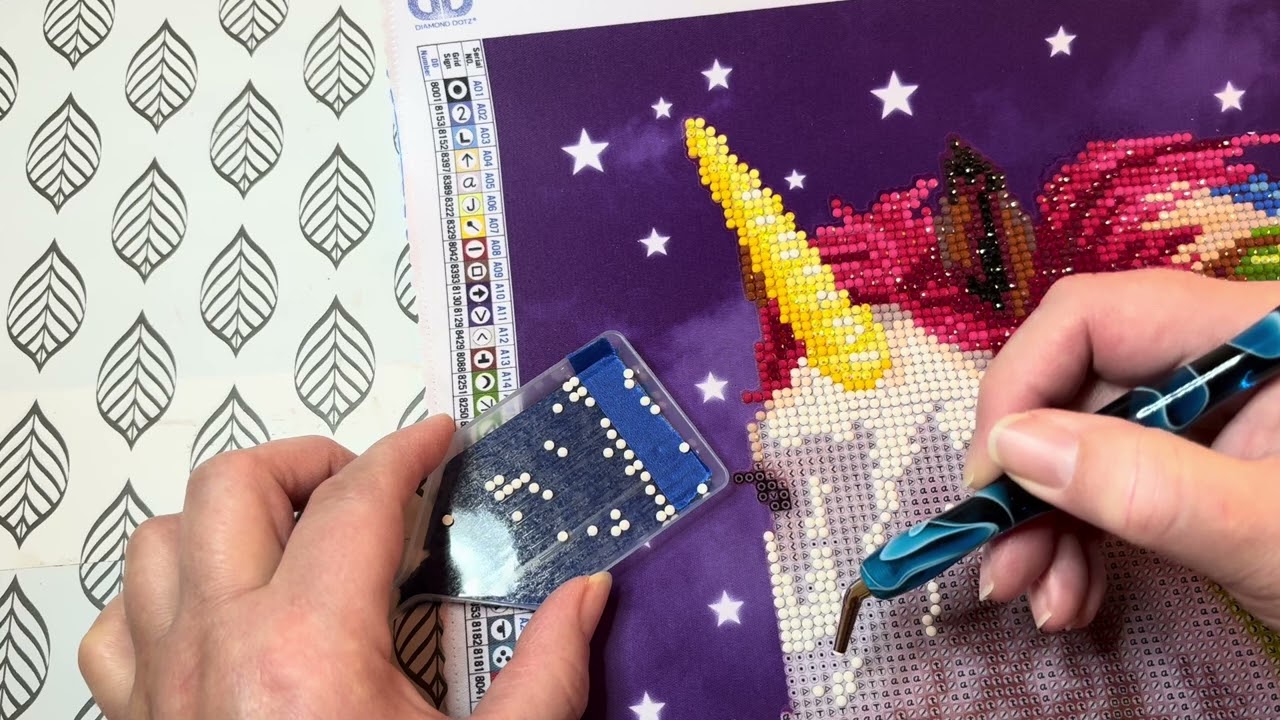 Diamond Dotz Rainbow Unicorn Part 6