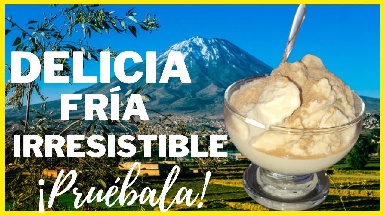 🤤😍Dulce, Cremoso y Delicioso QUESO HELADO AREQUIPEÑO – receta fácil paso a paso