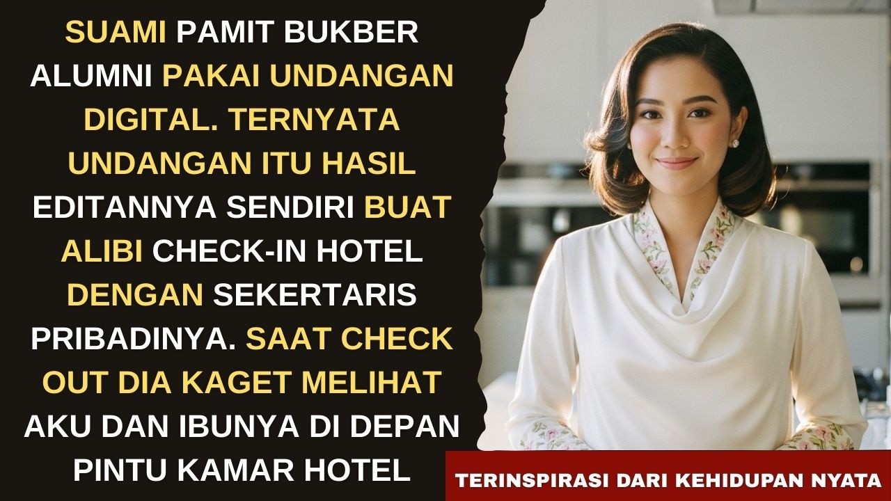PAMIT BUKBER TAPI MALAH CHECK-IN SAMA SEKERTARISNYA. AKU DAN IBU MERTUA GEBREK DI DEPAN PINTU KAMAR
