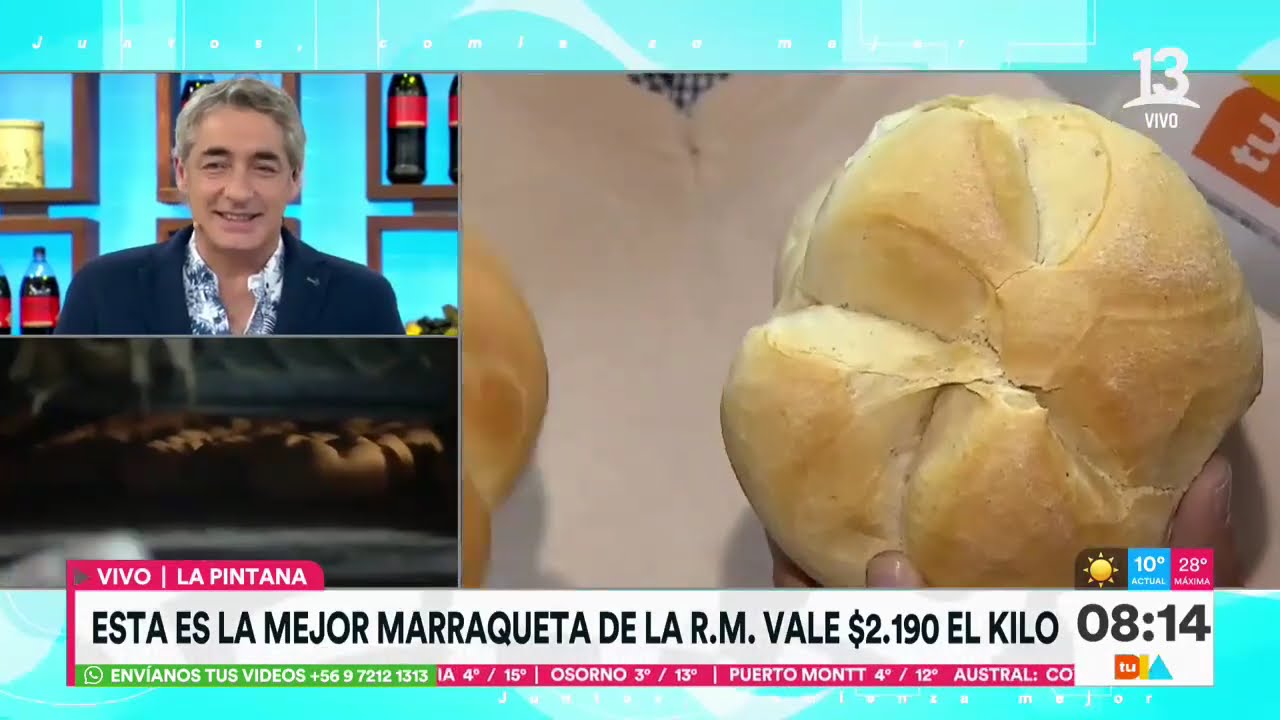 Panaderia de La Pintana hace la mejor marraqueta de Santiago | Tu Día | Canal 13