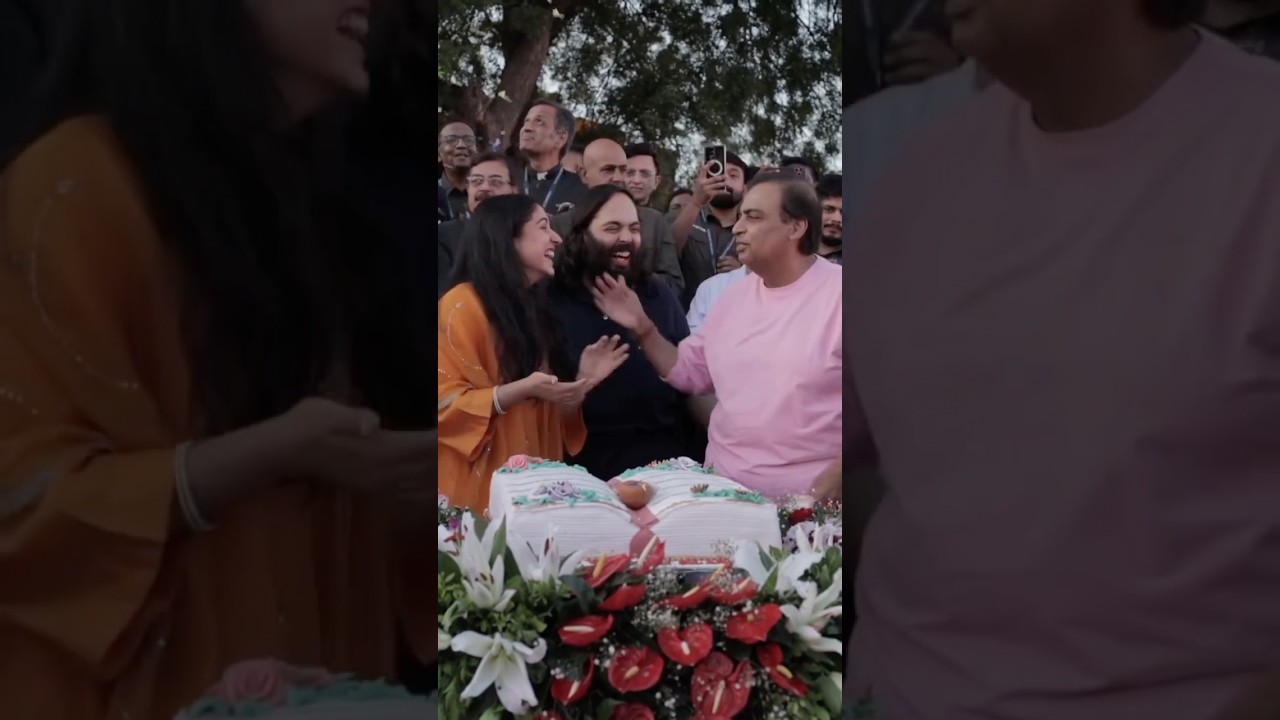 Anant Ambani 🎂❤️ | Birthday Celebration with Mukesh & Radhika