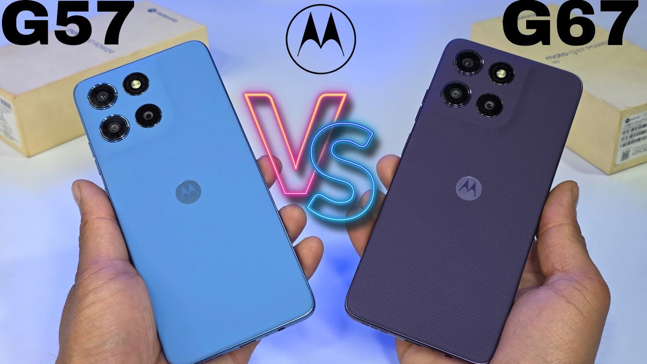 Moto G57 Power Vs Moto G67 Power Unboxing & Comparison || Full Details
