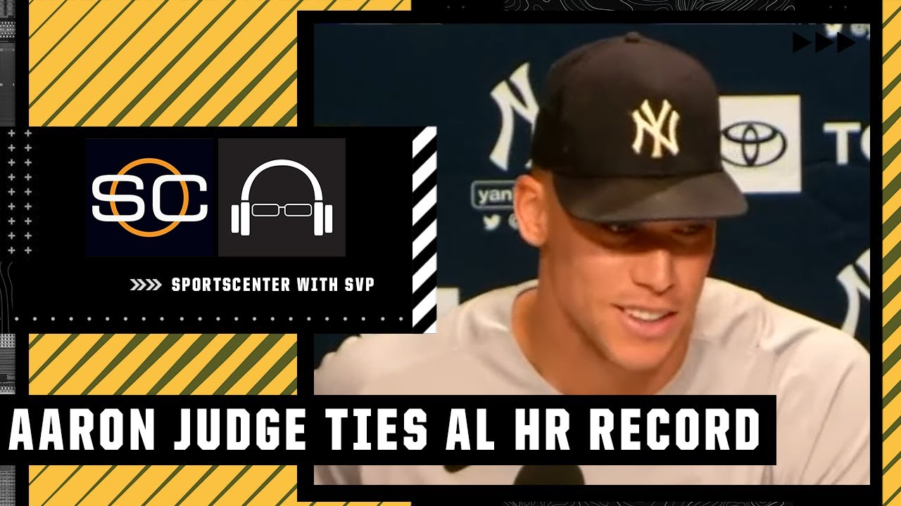 'What an honor' - Aaron Judge reacts to 61st home run, exchange with Roger Maris Jr. | SC with SVP
