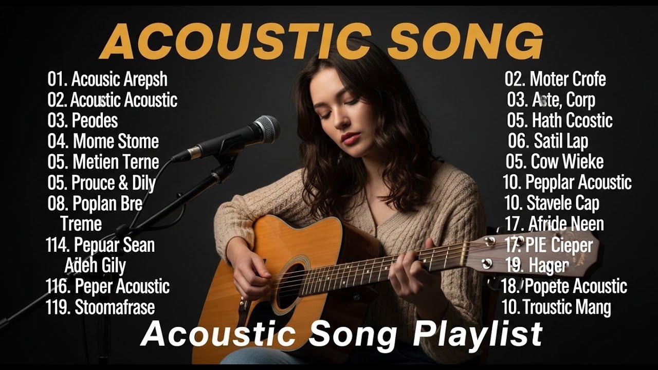 Warm Cozy Romantic Acoustic Chill Playlist Vol 【2450】