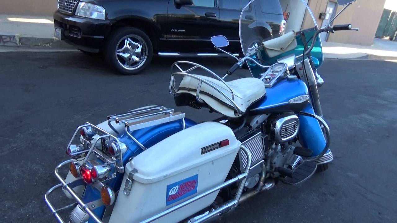 Охота на Harley FLH 1969 года