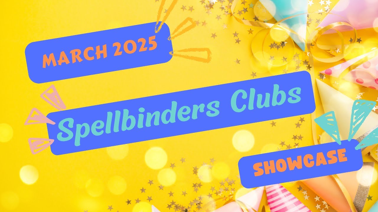 Spellbinders March 2025 Clubs Reveal Showcase