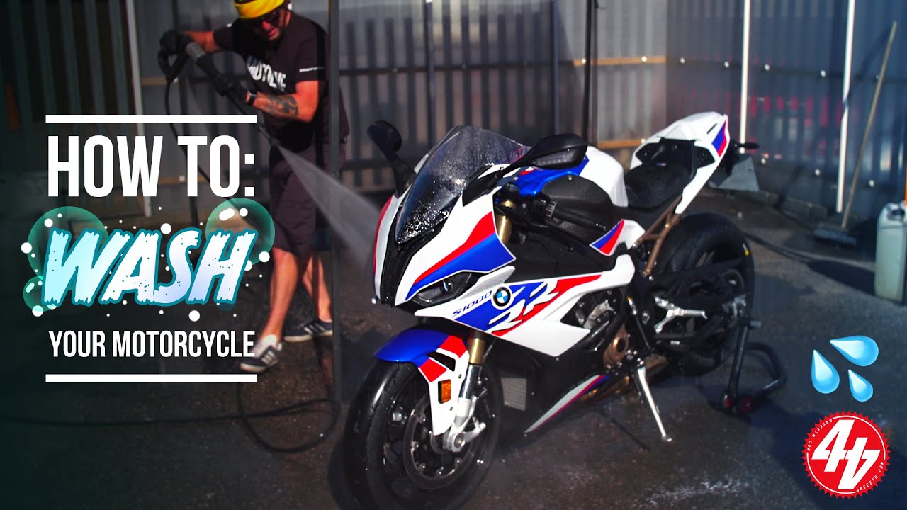 How To Wash Your Motorcycle