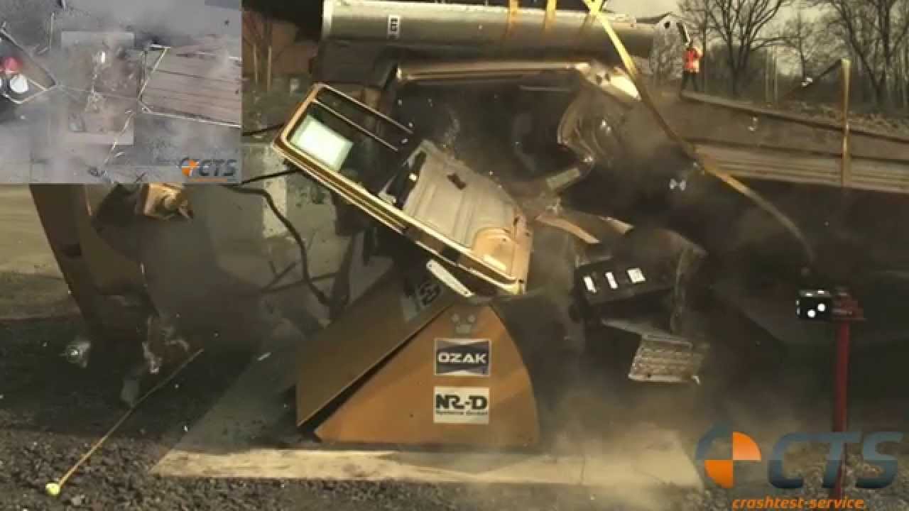 Road Blocker Crash Test - Ozak Access Technologies