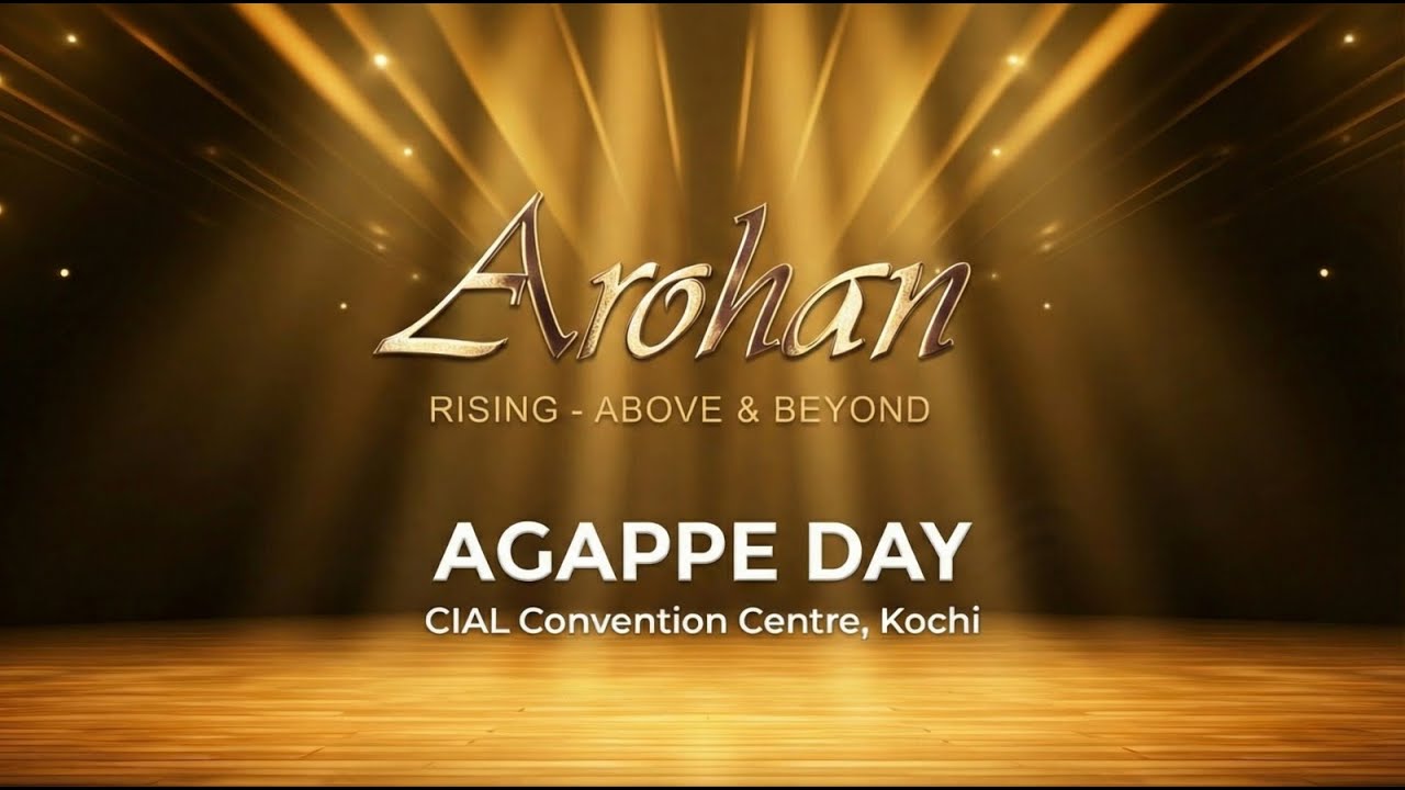 AGAPPE DAY 2026 | CIAL Convention Centre, Kochi
