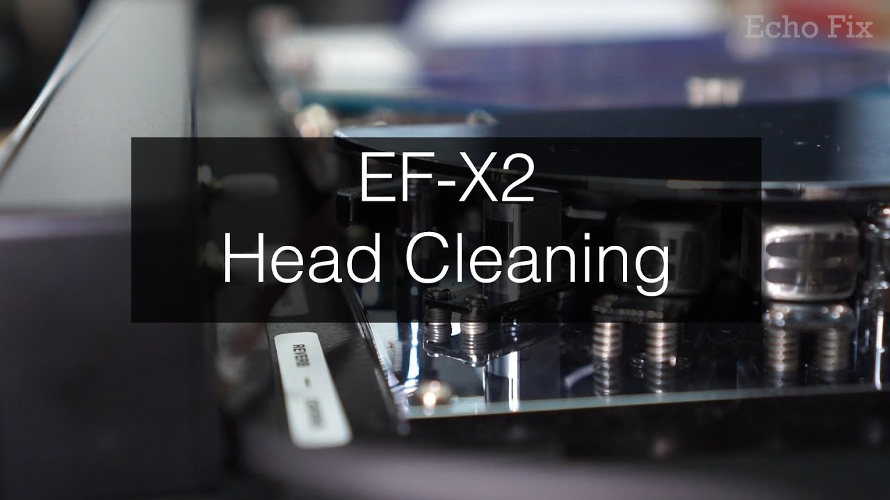 Echo Fix EF-X2 Head Cleaning Guide