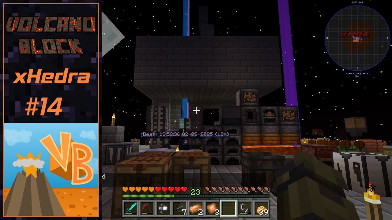 Volcano Block E14 Prepping for some Ember Alchemy