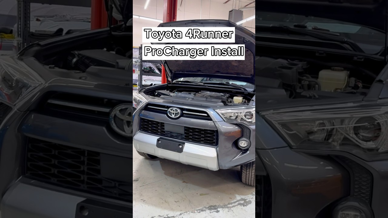 Toyota 4Runner ProCharger Install! #procharged #procharger #4runner #offroad #supercharged #toyota