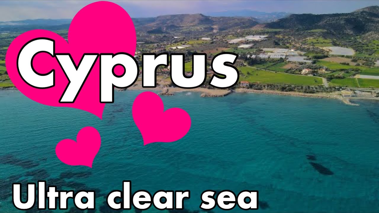 Cyprus Coastline From Above