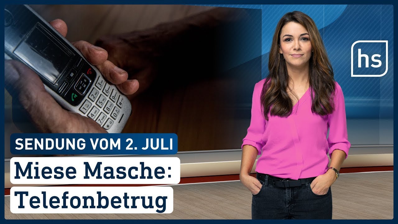 Miese Masche: Telefonbetrug | hessenschau vom 02.07.2021