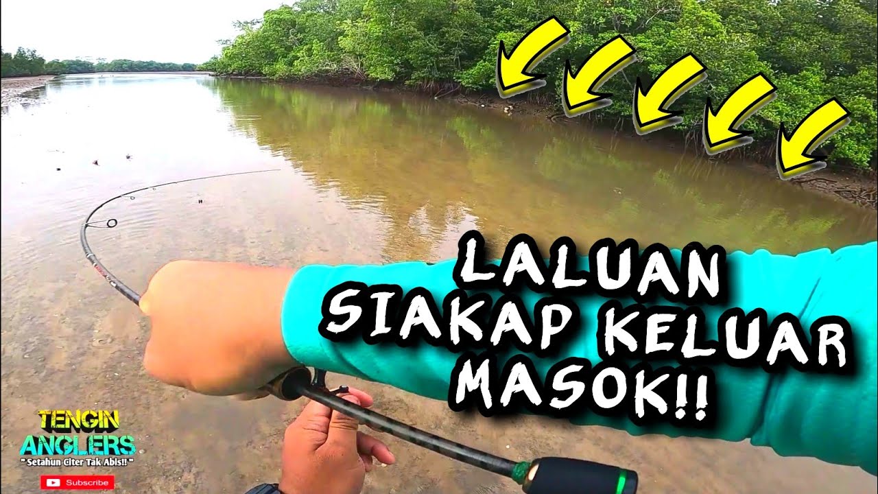 💢RANDUK MUARA CASTING SIAKAP LAGI! II ultralight fishing II