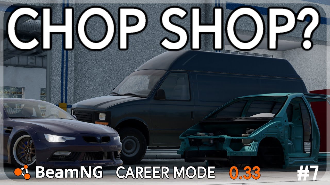Открытие автомастерской без опыта — BeamNG Drive, режим карьеры 0.33 — Эпизод 7