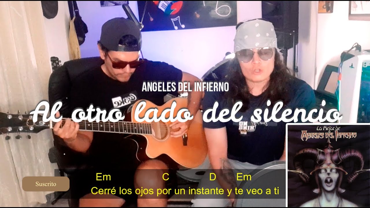 ¿Cómo sonaría Ángeles del Infierno - Al Otro Lado Del Silencio en Guitarra?