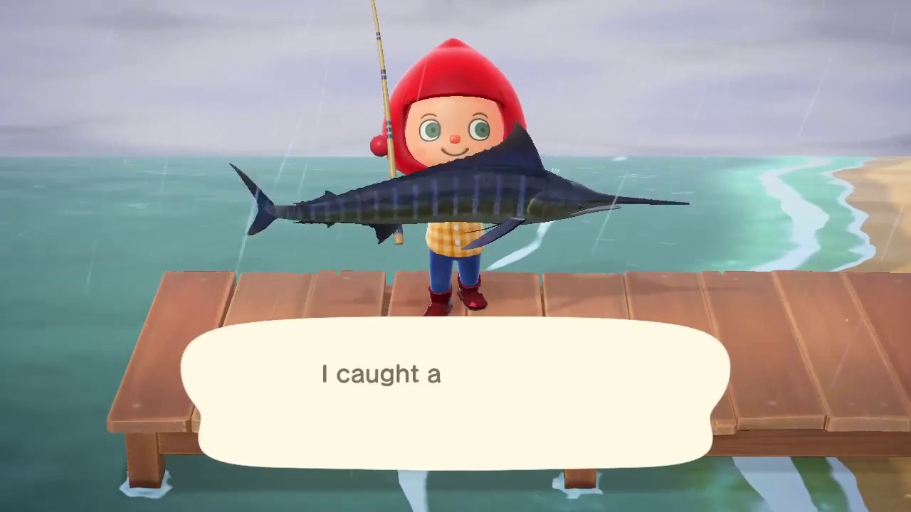 Where to catch Blue Marlin in Animal Crossing New Horizons