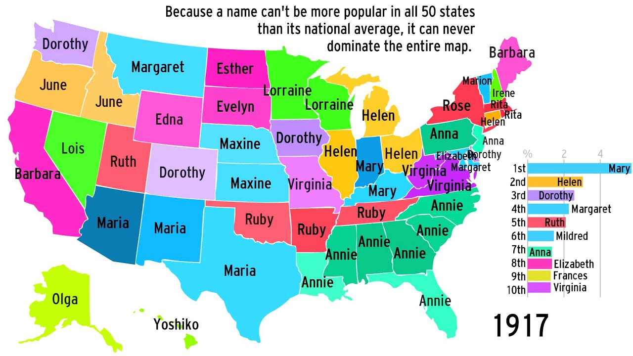 The Popularity of Baby Names by US State