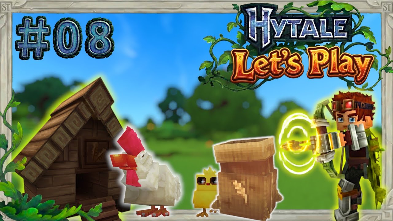 Endlich Thorium-Waffen & Hühnerjagd im Laufschritt! | Hytale Let's Play #08