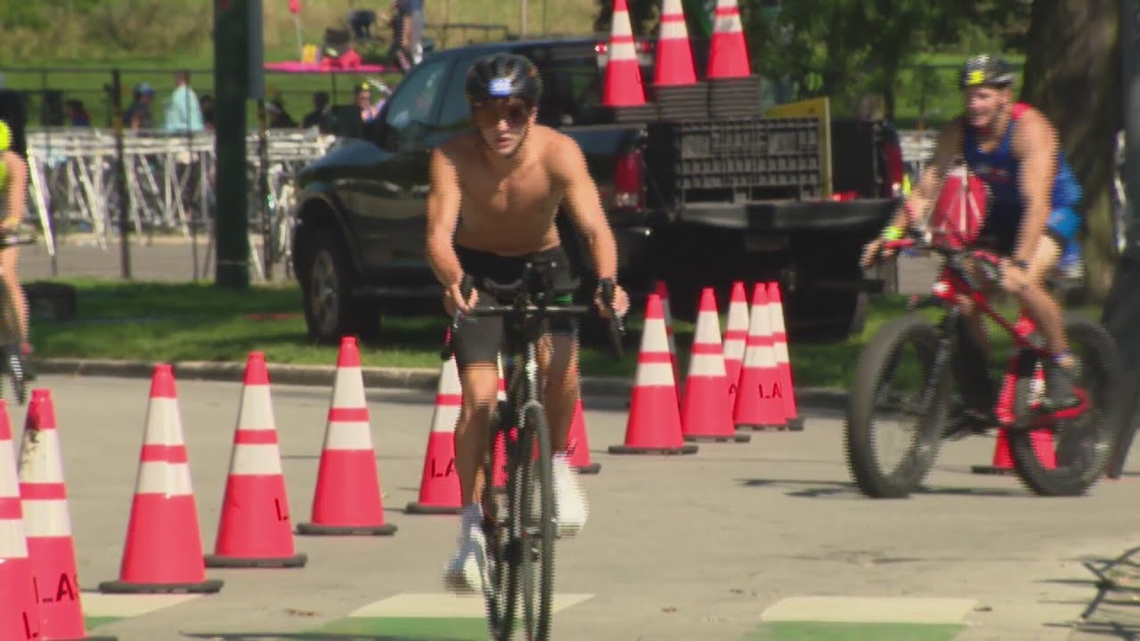 Thousands of athletes set to compete in Chicago Triathlon this weekend