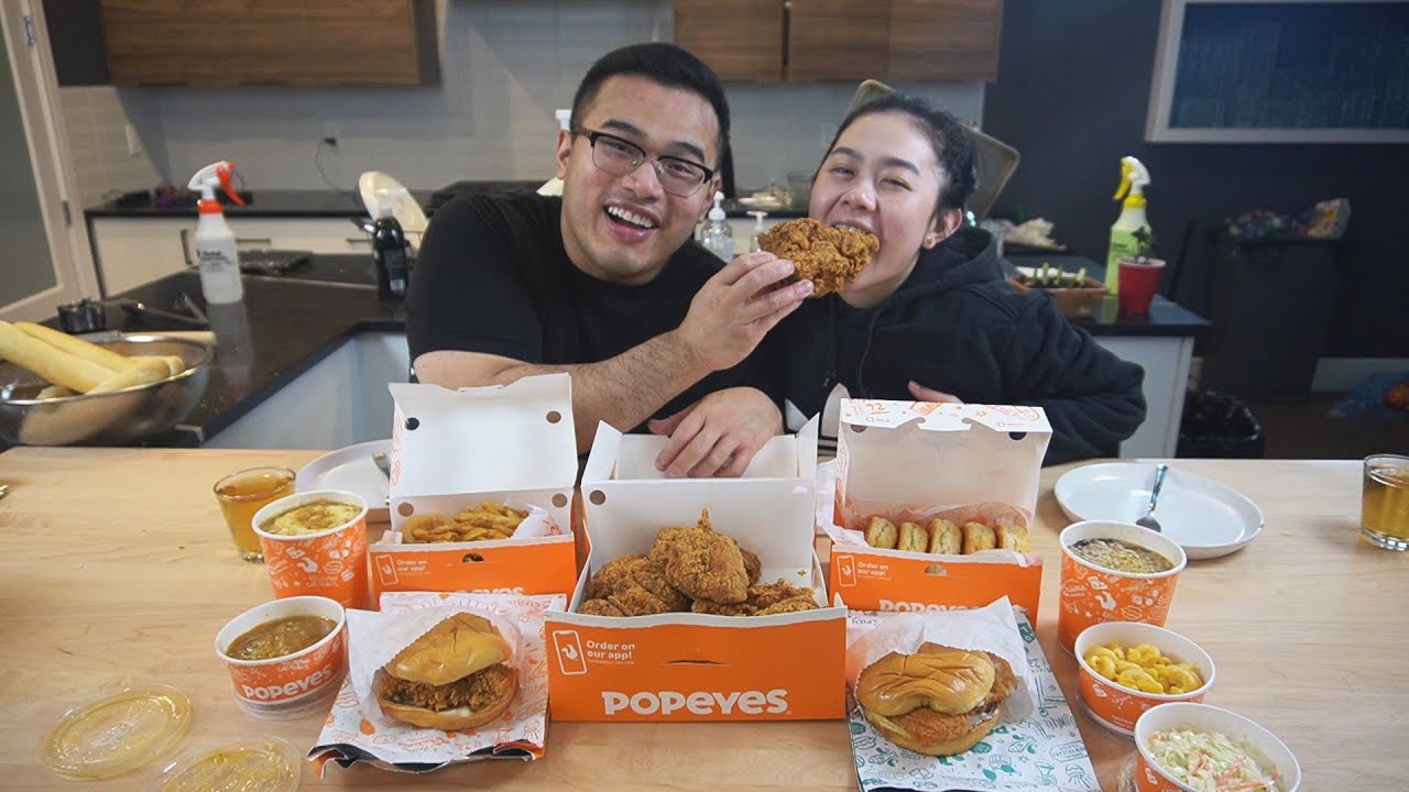 POPEYE'S FRIED CHICKEN For Breakfast
