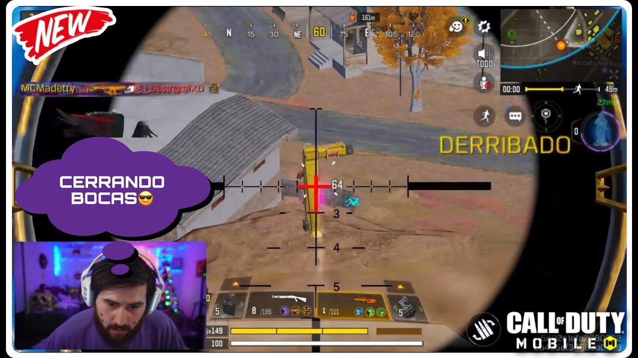 ASI DE SABROSO ESTA PEGANDO LA TUNDRA🔥EL OSO🐻|CALL OF DUTY MOBILE|