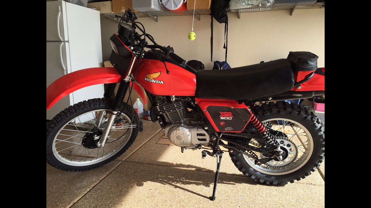 1980 Honda XR500 Restoration