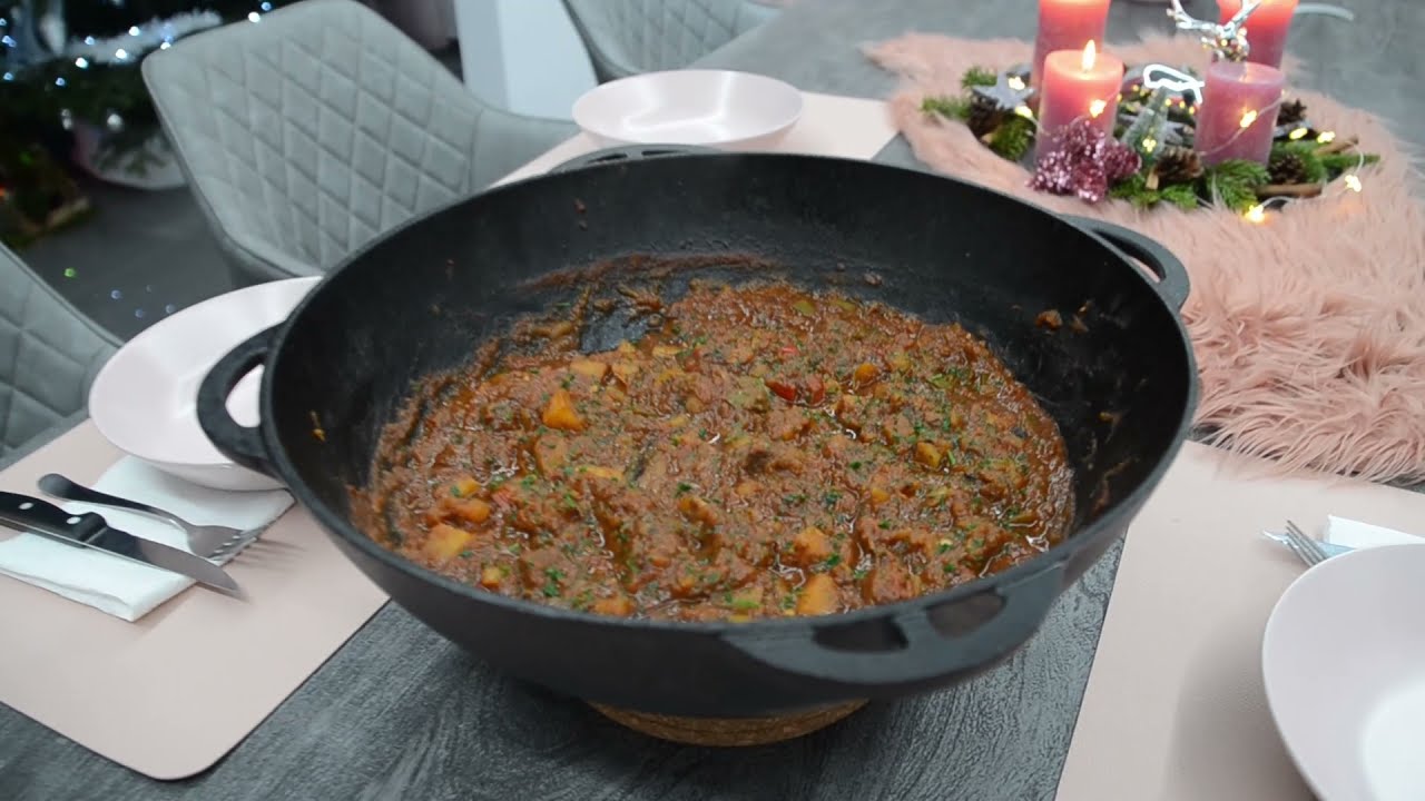 Rindergulasch im Kasan