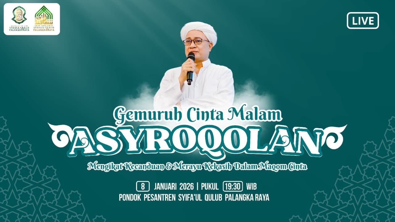 {LIVE} Pembacaan Rutin Maulid Simtudduror - Majelis Ta'lim Syifa'ul Qulub Palangkaraya